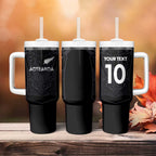 Custom Aotearoa Rugby Tumbler With Handle The Blacks-Sporty T90 Style - Aussie Hoodie