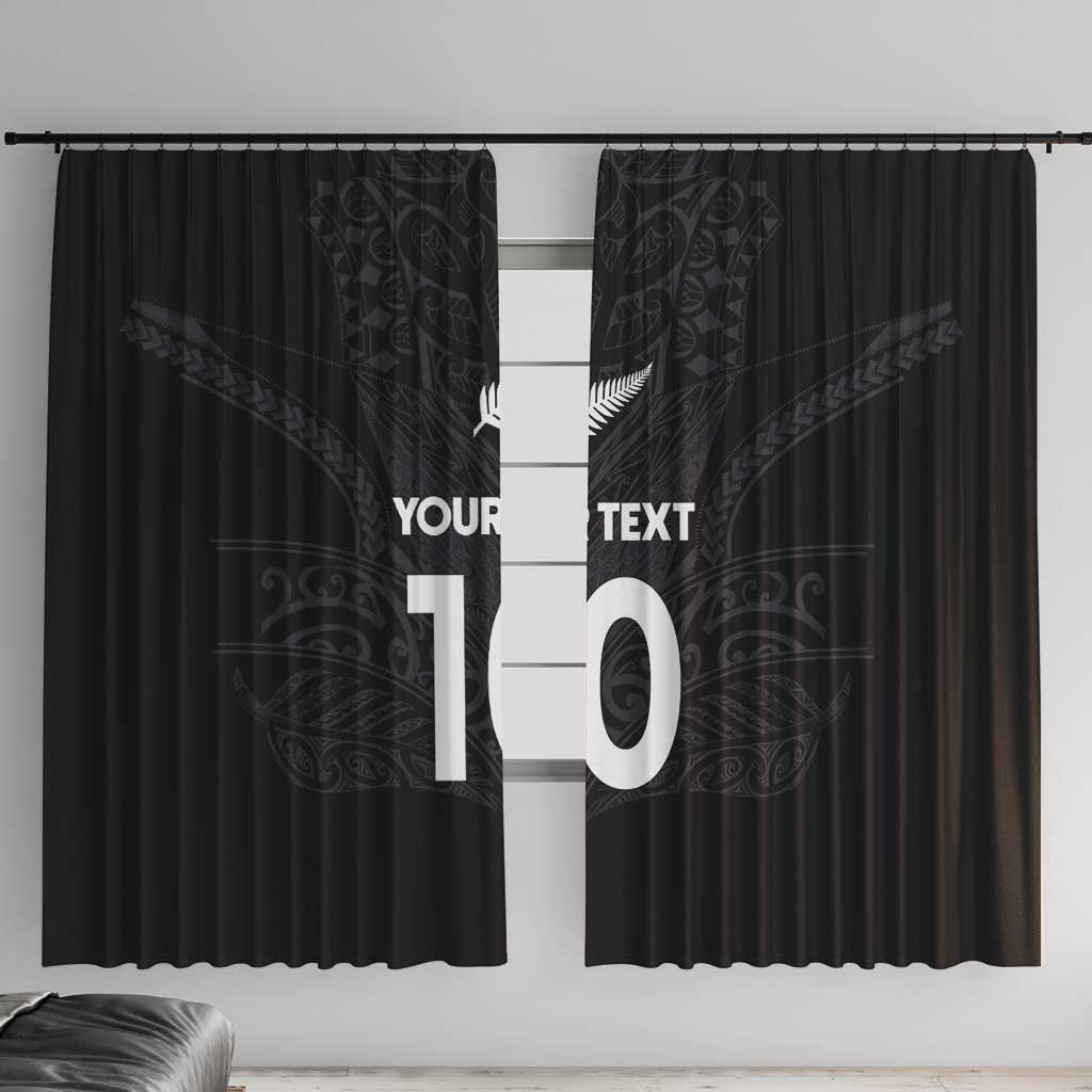 Custom Aotearoa Rugby Window Curtain The Blacks-Sporty T90 Style - Aussie Hoodie