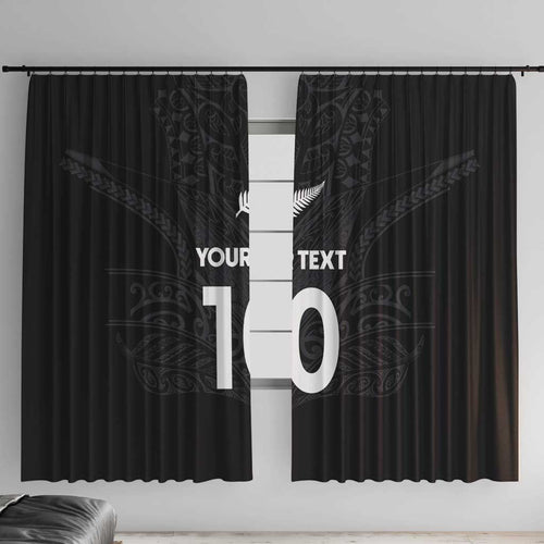 Custom Aotearoa Rugby Window Curtain The Blacks-Sporty T90 Style - Aussie Hoodie