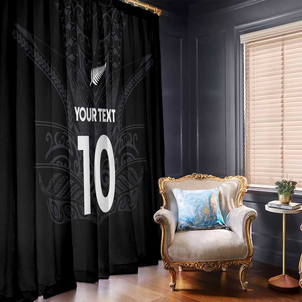 Custom Aotearoa Rugby Window Curtain The Blacks-Sporty T90 Style - Aussie Hoodie