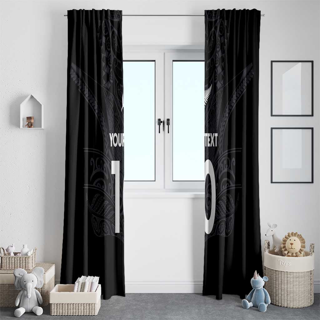 Custom Aotearoa Rugby Window Curtain The Blacks-Sporty T90 Style - Aussie Hoodie
