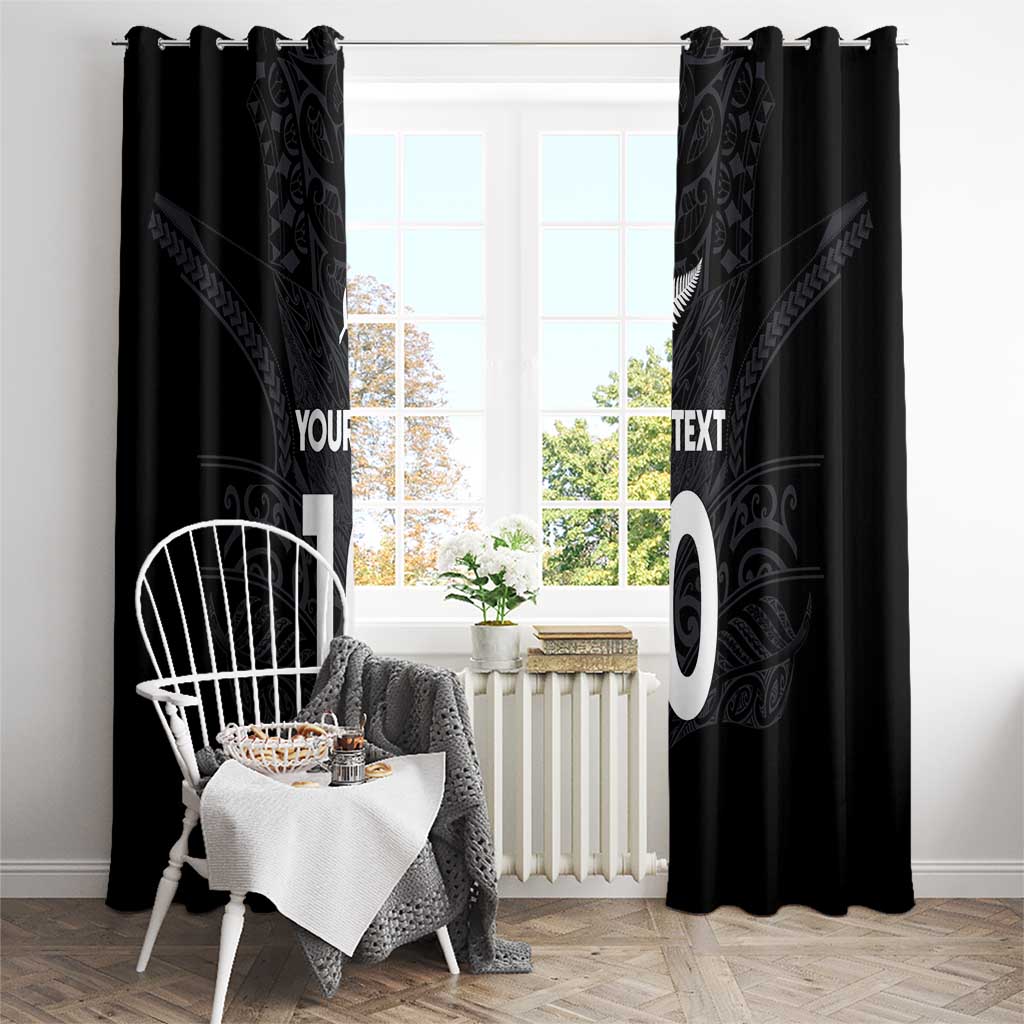 Custom Aotearoa Rugby Window Curtain The Blacks-Sporty T90 Style - Aussie Hoodie