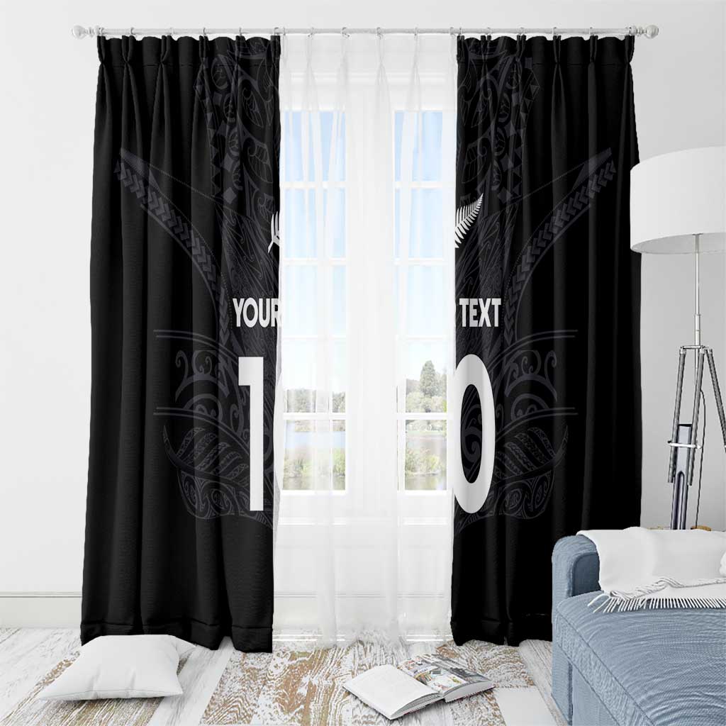 Custom Aotearoa Rugby Window Curtain The Blacks-Sporty T90 Style - Aussie Hoodie