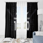 Custom Aotearoa Rugby Window Curtain The Blacks-Sporty T90 Style - Aussie Hoodie