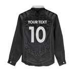 Custom Aotearoa Rugby Women Casual Shirt The Blacks-Sporty T90 Style - Aussie Hoodie