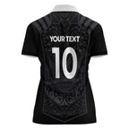 Custom Aotearoa Rugby Women Polo Shirt The Blacks-Sporty T90 Style - Aussie Hoodie