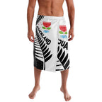 New Zealand Auckland Lavalava Auckland's Emblem and Silver Ferns - Maori Art Tattoo