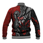 Aotearoa Toitu Te Tiriti Baseball Jacket New Zealand Honour the Treaty - Te Tiriti Is Us