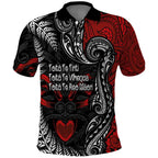 Aotearoa Toitu Te Tiriti Polo Shirt New Zealand Honour the Treaty - Te Tiriti Is Us