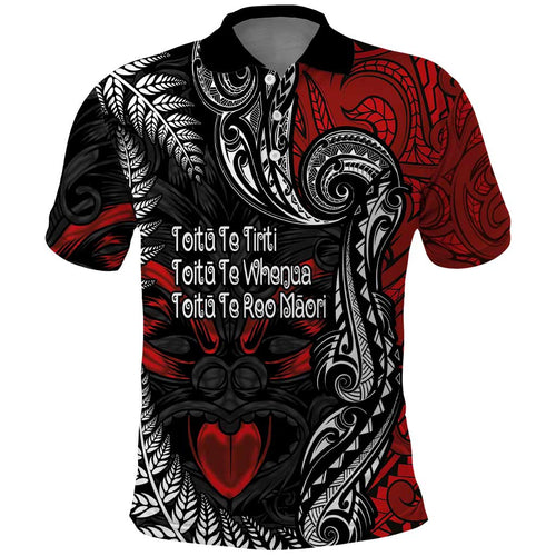 Aotearoa Toitu Te Tiriti Polo Shirt New Zealand Honour the Treaty - Te Tiriti Is Us