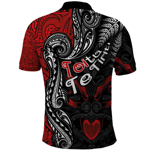 Aotearoa Toitu Te Tiriti Polo Shirt New Zealand Honour the Treaty - Te Tiriti Is Us