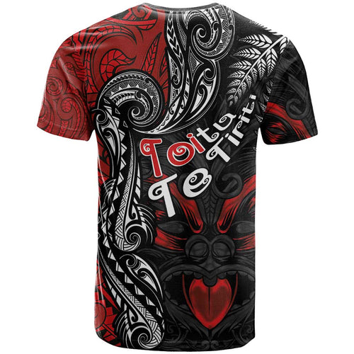 Aotearoa Toitu Te Tiriti T Shirt New Zealand Honour the Treaty - Te Tiriti Is Us