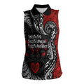 Aotearoa Toitu Te Tiriti Women Sleeveless Polo Shirt New Zealand Honour the Treaty - Te Tiriti Is Us