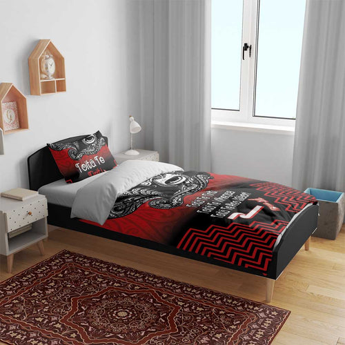 Aotearoa Toitu Te Tiriti Bedding Set New Zealand Honour the Treaty - Fight Together