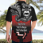 Aotearoa Toitu Te Tiriti Hawaiian Shirt New Zealand Honour the Treaty - Fight Together
