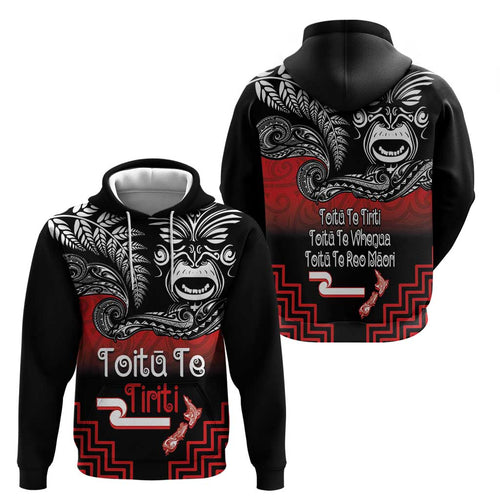 Aotearoa Toitu Te Tiriti Hoodie New Zealand Honour the Treaty - Fight Together