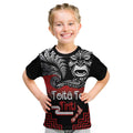 Aotearoa Toitu Te Tiriti Kid T Shirt New Zealand Honour the Treaty - Fight Together