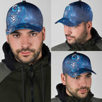 Aotearoa New Zealand New Year Classic Cap Tribal Koru Tattoo Blue Galaxy Maori Silver Fern
