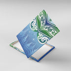 Aotearoa New Zealand New Year Canvas Wall Art Maori Motifs with Silver Fern and Matariki Stars