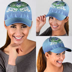 Aotearoa New Zealand New Year Classic Cap Maori Motifs with Silver Fern and Matariki Stars