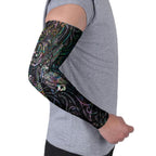 Aotearoa Moko Tribal Tattoo Arm Sleeves New Zealand Maori Penguin and Fantail Paua Shell Style
