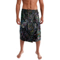 Aotearoa Moko Tribal Tattoo Lavalava New Zealand Maori Penguin and Fantail Paua Shell Style