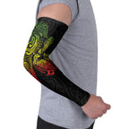 Aotearoa Moko Tribal Tattoo Arm Sleeves New Zealand Maori Penguin and Fantail Reggae Style