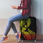 Aotearoa Moko Tribal Tattoo Luggage Cover New Zealand Maori Penguin and Fantail Reggae Style