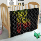Aotearoa Moko Tribal Tattoo Quilt New Zealand Maori Penguin and Fantail Reggae Style
