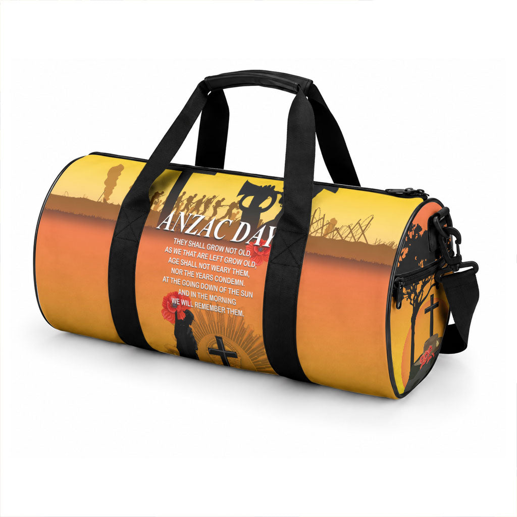 New Zealand and Australia ANZAC Day Duffle Bag