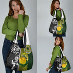 Rugby New Zealand and South Africa Grocery Bag Greatest Rivalry Silver Fern and Antelope