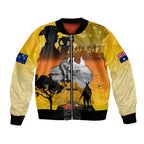 Australia ANZAC Day Bomber Jacket Gallipoli Lest We Forget