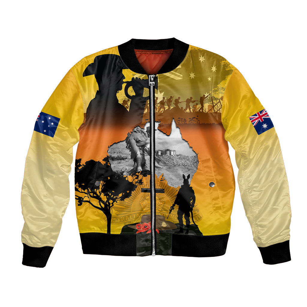 Australia ANZAC Day Bomber Jacket Gallipoli Lest We Forget
