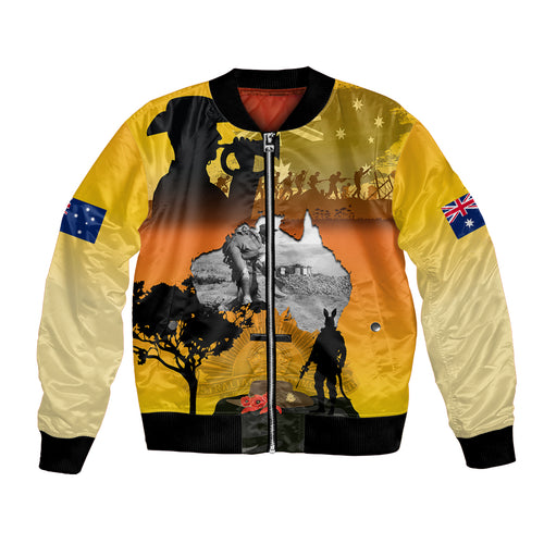 Australia ANZAC Day Bomber Jacket Gallipoli Lest We Forget