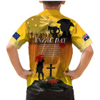 Australia ANZAC Day Family Matching Mermaid Dress and Hawaiian Shirt Gallipoli Lest We Forget