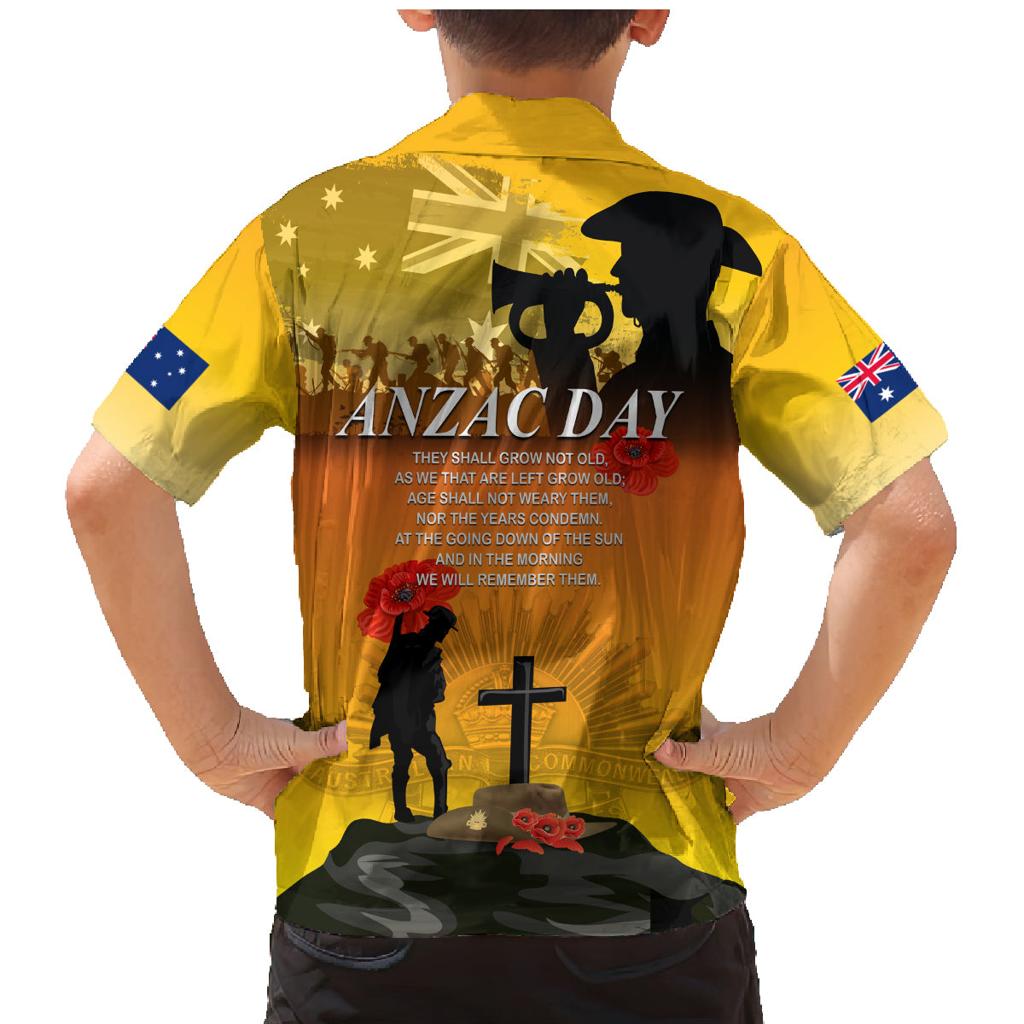 Australia ANZAC Day Family Matching Mermaid Dress and Hawaiian Shirt Gallipoli Lest We Forget