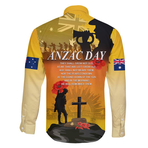 Australia ANZAC Day Family Matching Off Shoulder Short Dress and Hawaiian Shirt Gallipoli Lest We Forget