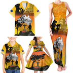 Australia ANZAC Day Family Matching Tank Maxi Dress and Hawaiian Shirt Gallipoli Lest We Forget