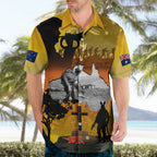 Australia ANZAC Day Hawaiian Shirt Gallipoli Lest We Forget