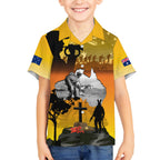Australia ANZAC Day Hawaiian Shirt Gallipoli Lest We Forget