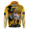 Australia ANZAC Day Hoodie Gallipoli Lest We Forget