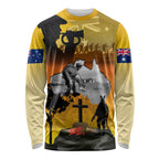 Australia ANZAC Day Long Sleeve Shirt Gallipoli Lest We Forget