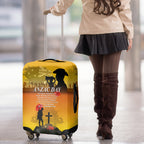 Australia ANZAC Day Luggage Cover Gallipoli Lest We Forget
