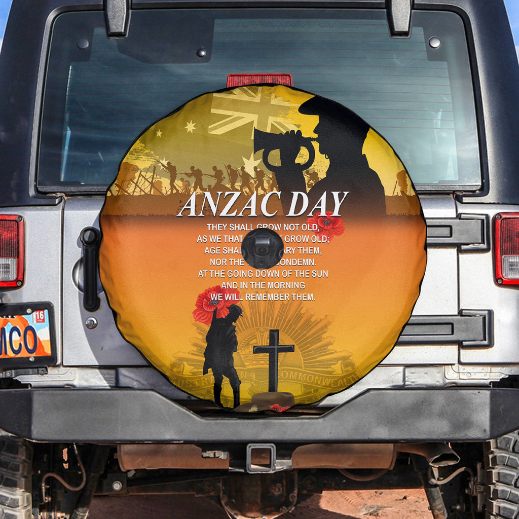 Australia ANZAC Day Spare Tire Cover Gallipoli Lest We Forget