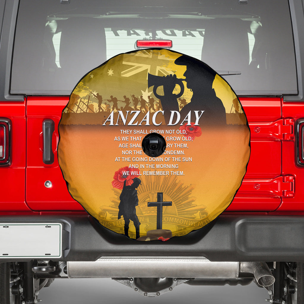 Australia ANZAC Day Spare Tire Cover Gallipoli Lest We Forget