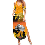 Australia ANZAC Day Summer Maxi Dress Gallipoli Lest We Forget