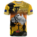 Australia ANZAC Day T Shirt Gallipoli Lest We Forget