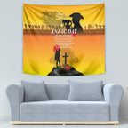 Australia ANZAC Day Tapestry Gallipoli Lest We Forget