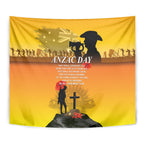 Australia ANZAC Day Tapestry Gallipoli Lest We Forget