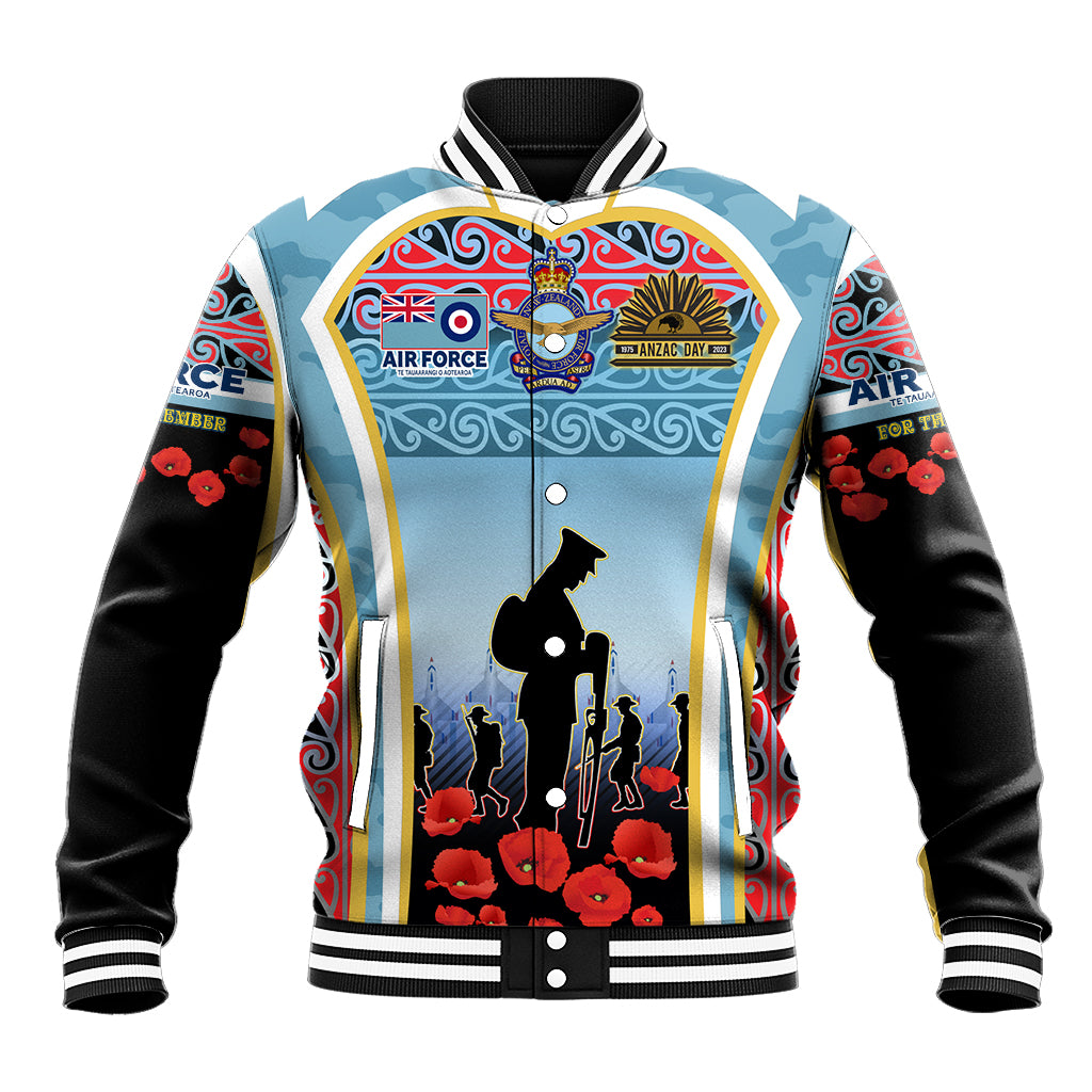 Royal New Zealand Air Force ANZAC Day Baseball Jacket Te Tauaarangi o Aotearoa